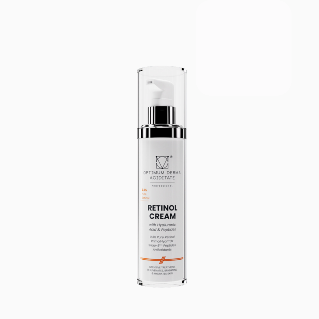 RETINOLIO KREMAS SU HIALURONO RŪGŠTIMI IR PEPTIDAIS, 50 ML