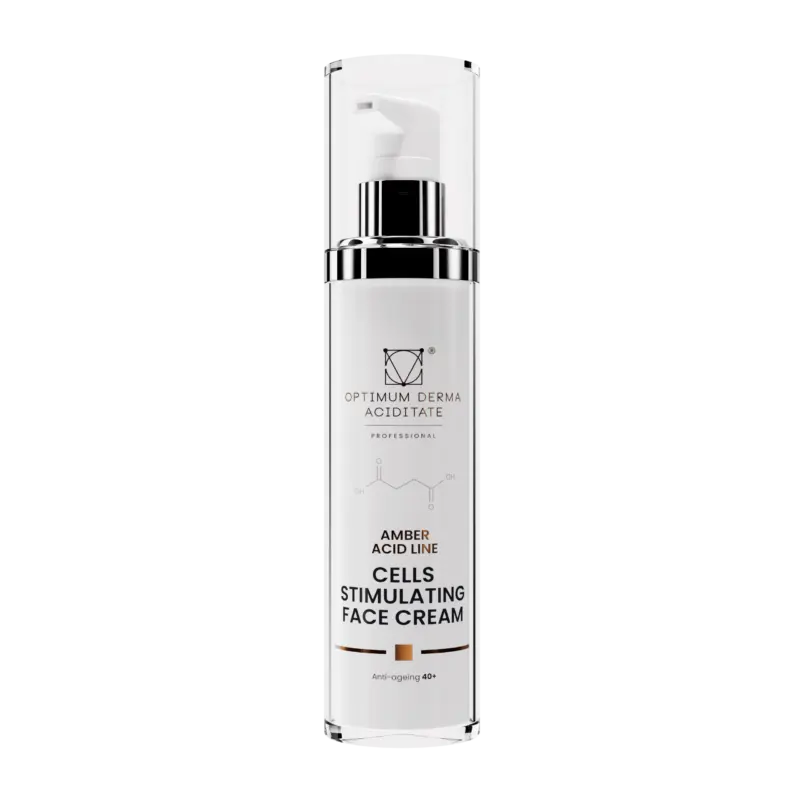 JAUNINAMASIS VEIDO KREMAS 40+ SU GINTARO RŪGŠTIMI IR PEPTIDAIS, 50 ML
